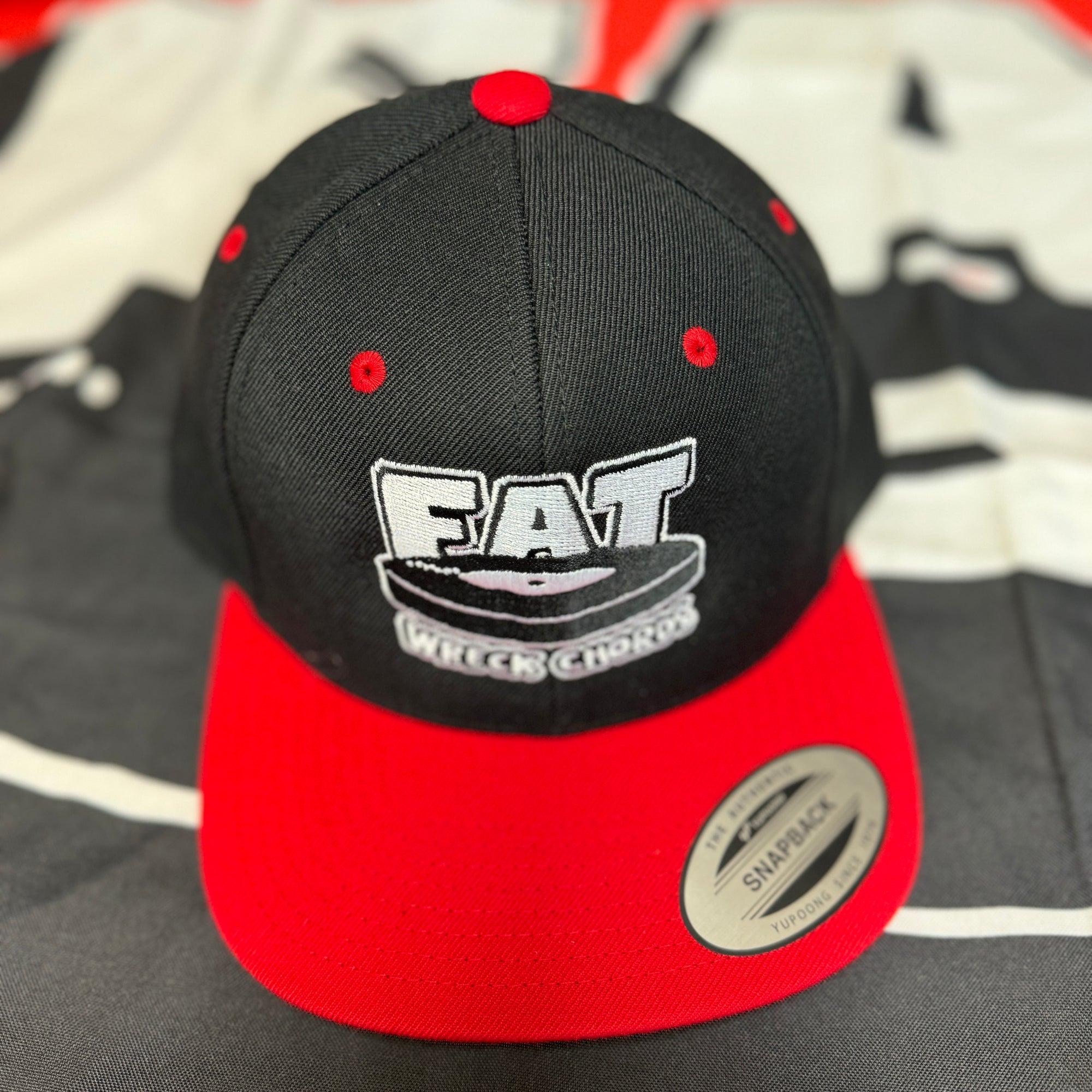 Fat Snapback Hat (RED BILL)