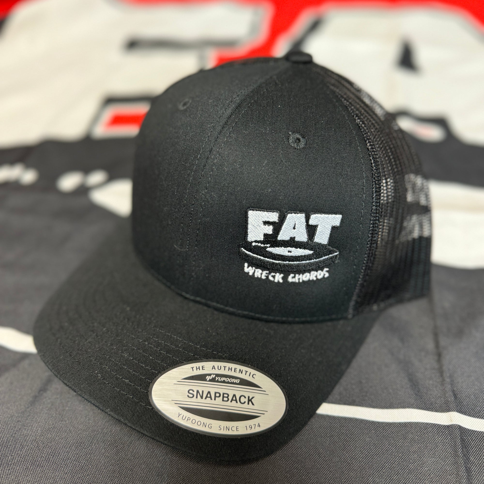 Fat Snapback Hat (BLACK)