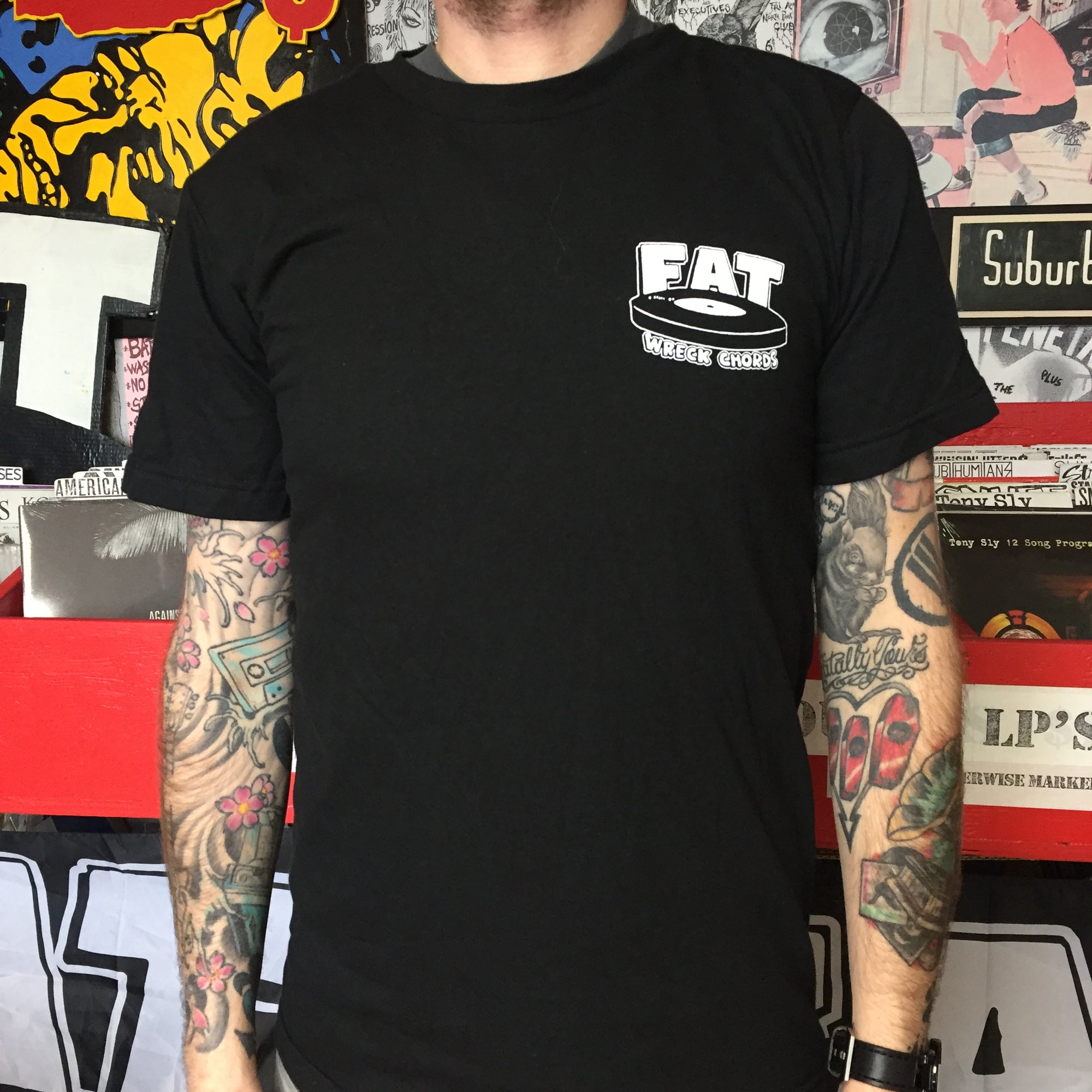 Fat Logo Shirt BLACK