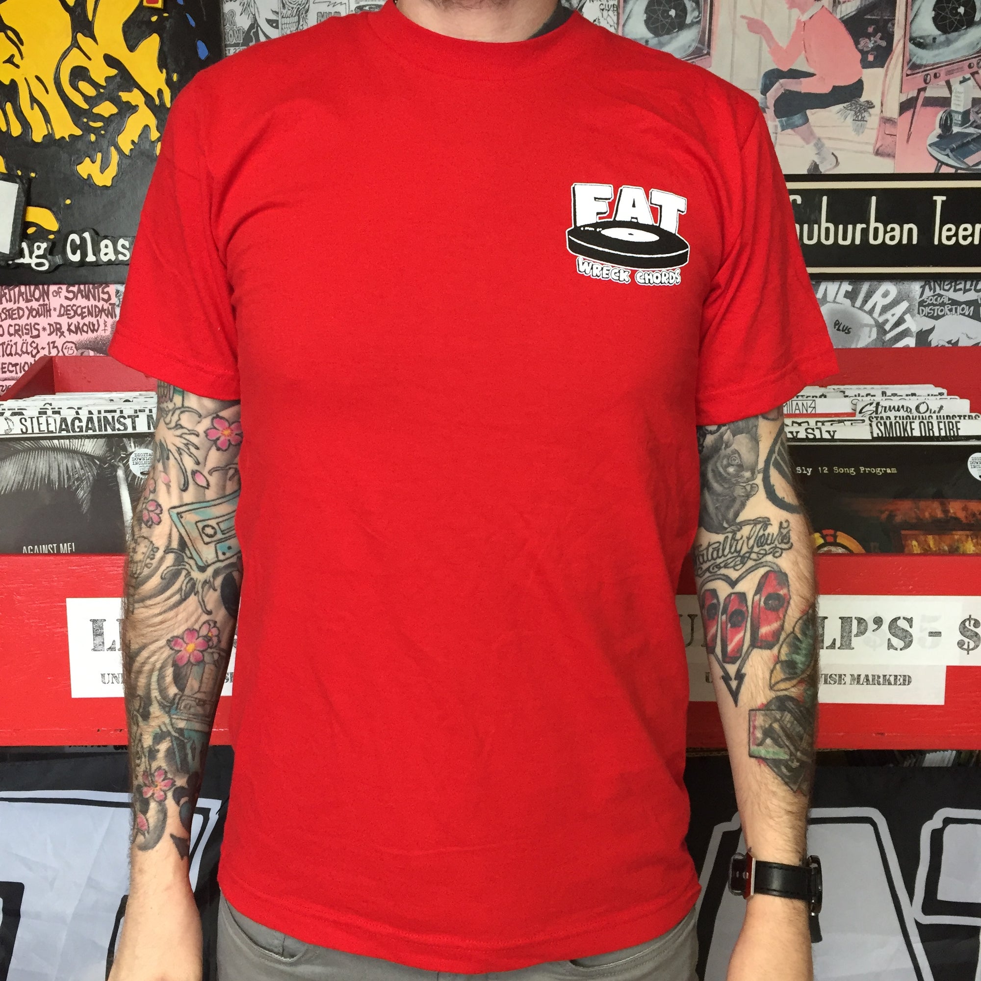 Fat Logo Shirt RED