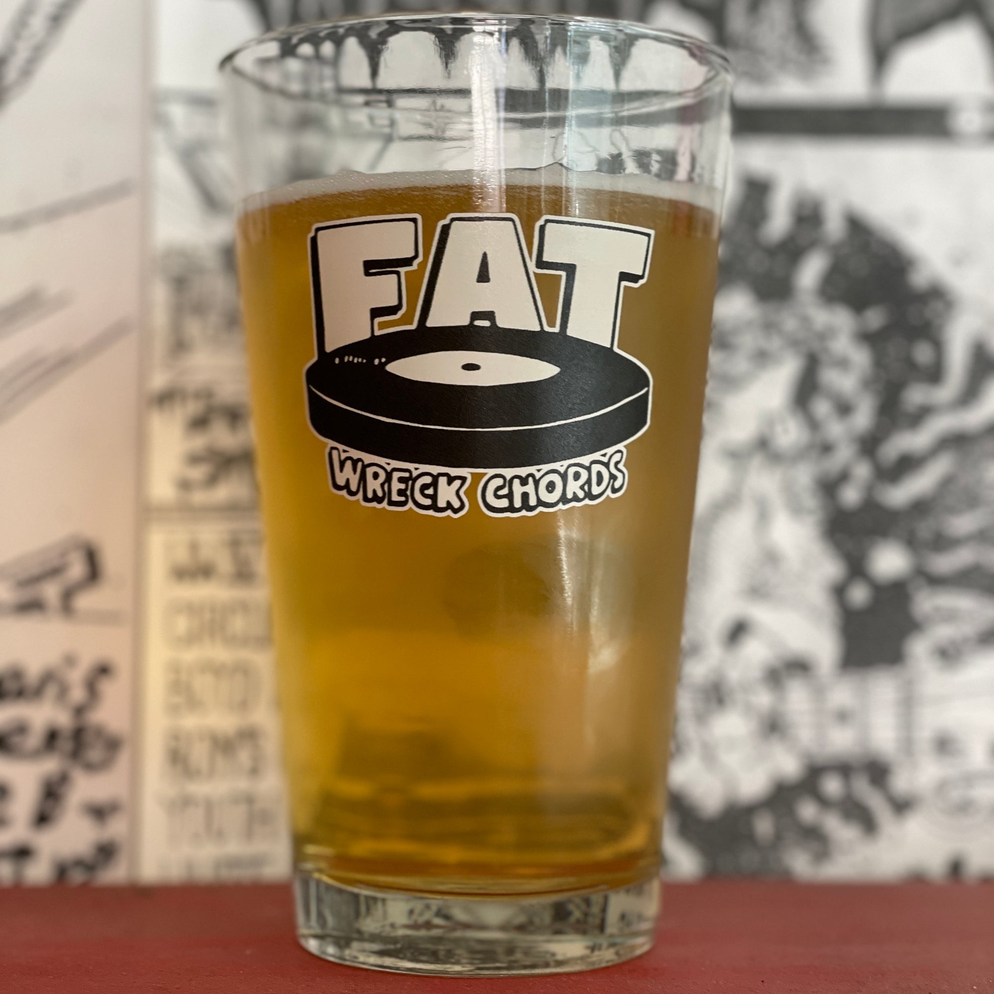 Fat Wreck Chords Pint Glass